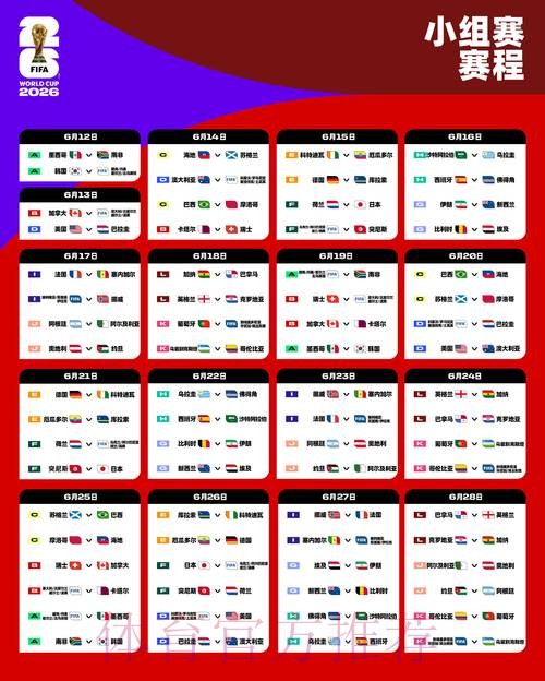 世界杯完整赛程技巧